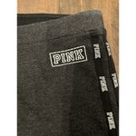 Victoria's Secret Victoria’s Secret Pink Logo Pants Leggings Gray Black White Women’s Size Small Photo 2