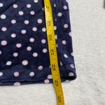 Nautica Women's Sz M XXL Blue Aurora Polka Dot Fleece Pajama Bottoms Photo 6