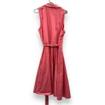 Gal Meets Glam  Heather Sleeveless‎ Wrap Shirt Dress in Rosemist Sz 20 Photo 4