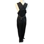 Black Maternity‎ Maxi Dress Formal Party Cocktail Evening Gown Size 10 Photo 2