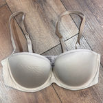 Thirdlove Bra 34C T-Shirt Bra 24/7 Classic Strapless Beige Tan Womens Sexy Photo 0