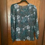 Chan Luu  Semi Sheer Floral Blouse Size XS Photo 2