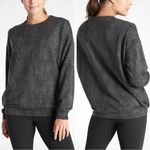 Athleta  Studio To Street Black Women’s Sweatshirt, Sz Small Photo 1