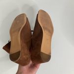 Chloé Chloe Brown Suede Wedge Gladiator Sandals Size 37 1/2 Photo 5
