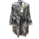 Panama Jack  Peplum Leaf Print Blouse Photo 1