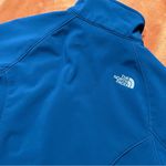 The North Face Apex Softshell Windwall Jacket size small blue full zip Photo 2