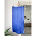 ZARA Satin Side Slit Spotted Midi Skirt Photo 1