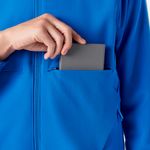 FIGS  Sydney Scrub Jacket in Royal Blue, Size Medium Photo 4