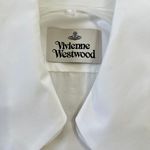 Vivienne Westwood NWOT Authentic  White Heart Orb logo Shirt/IT42 Photo 4