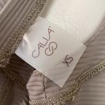 NWT CALIA Crop Wrap Sleeveless Tie Tank Top Dark Grey Taupe Yoga Athletic Sz XS Photo 8