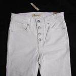 Madewell  Stovepipe Jeans in Pure White‎ Photo 3