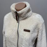 Columbia  Fire Side Sherpa Fleece Full Zip Jacket Cream Small Photo 2
