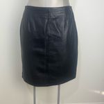 wilson's leather VTG Maxima  Black Pencil Mini Skirt Y2K 90’s Size 10 Photo 1