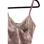 secret treasures  Vintage Nightgown Sexy Slip Dress Lace Trim Pink Size Small Photo 1