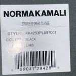 Norma Kamali  Elegant Black Strapless Dress Photo 5