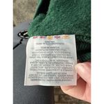 sweatshirt Vintage 1980s appliqué snowmen green red Christmas Size L Photo 9