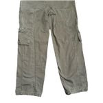 Women’s Juniors Army Green Cargo Straight Leg Casual Pants Size 3 Photo 6