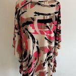 Tori Richard  Honolulu Pink/Multi Kaftan Tunic Photo 1