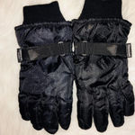 None Thinsulate medium black gloves; Velcro closure Photo 3