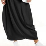 Planet By Lauren G Size 1 Bubble Skirt Nylon‎ Cinch Waist balloon parachute Gray Photo 1