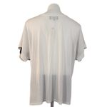 Anthropologie COS Square Neck Two Color Short Sleeve Top Size L NEW Photo 3