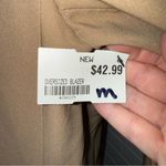 NEW Lovetree Oversized Classic Tan Women's Blazer Size M Photo 8