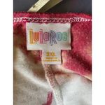 LuLaRoe 3XL Red White Tie-Dye Tank Top | Sleeveless Boho Casual Photo 4