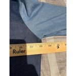 Levi's  womens M denim color blocked full zip bomber rib knit collar jacket Photo 4