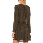 Rails  Jasmine Speckled Tiered Mini Dress in Olive Green Small Photo 2