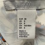 H&M  white chiffon strappy floral cami shell top size 8 NWOT Photo 3