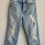 MOTHER Denim Mother SUPERIOR The Trickster Ankle An Icy Confession Destroyed Jeans Size 24 Photo 2