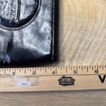 Coach Vintage  Black Leather Wristlet Small Pouch Clutch Wallet Y2K Indie Moto Photo 8