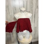 Heart & Hips Red flare blouse Photo 1