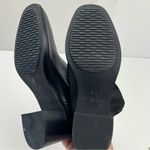 Kelsi Dagger Island Black Leather Booties Womens Size 6.5 Heeled Zipper *FLAWED Photo 7