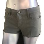 Frame  Green Le Cut Off Shorts Women's Size  27 Photo 0