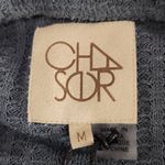 Chaser Blue Ribbed Knit Hoodie NWT Size Medium Teal Blue Hoodie Photo 5