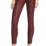 7 For All Mankind burgundy leggings Photo 0