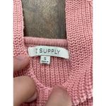 Z Supply  Women's Pink Cami Guaya Summer Sweater knit Top Size Small Photo 5