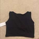 Yogalicious  Black Ruched Workout Top Photo 2