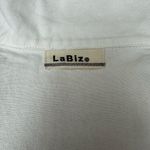 Free People LA BIZ Small White Fringe Button Crop Denim Jacket Western Festival Photo 5