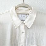 L'Academie REVOLVE  Ophelia Creme Button Down Blouse Photo 5