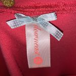 Downeast  pink stretchy lace stripe office midi pencil skirt Photo 4