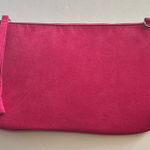 Worthington BRAND PINK FAUX SUEDE CLUTCH/WRISTLET HAS PINK CROSSBODY STRAP TOO Photo 0