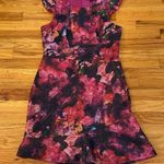ABS Allen Schwartz ABS Floral Dress Sz 12 Photo 2