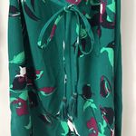 Merona last chance  Green Floral Dress with Sash Photo 2