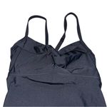 Athleta Black Twist Up Twist Front Underwire Tankini Swim Top size 34 B/C Photo 5