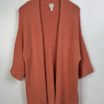 Chico's Chico’s Open Front Batwing Sleeve Cardigan Size 1/Medium Photo 0