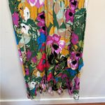 Plenty by Tracy Reese Anthropologie Multi Daphne Floral Wrap‎ Dress Medium Pink Photo 4