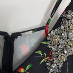 DODO BAR OR Violetta Floral Cherry Print Jumpsuit Womens 44 Black Size 8 Photo 9