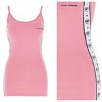 Chiara Ferragni Logomania Eye Tank Dress in Sachet Pink Size L Photo 1
